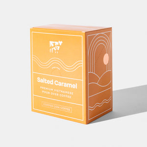 Salted Caramel Pour Over Coffee