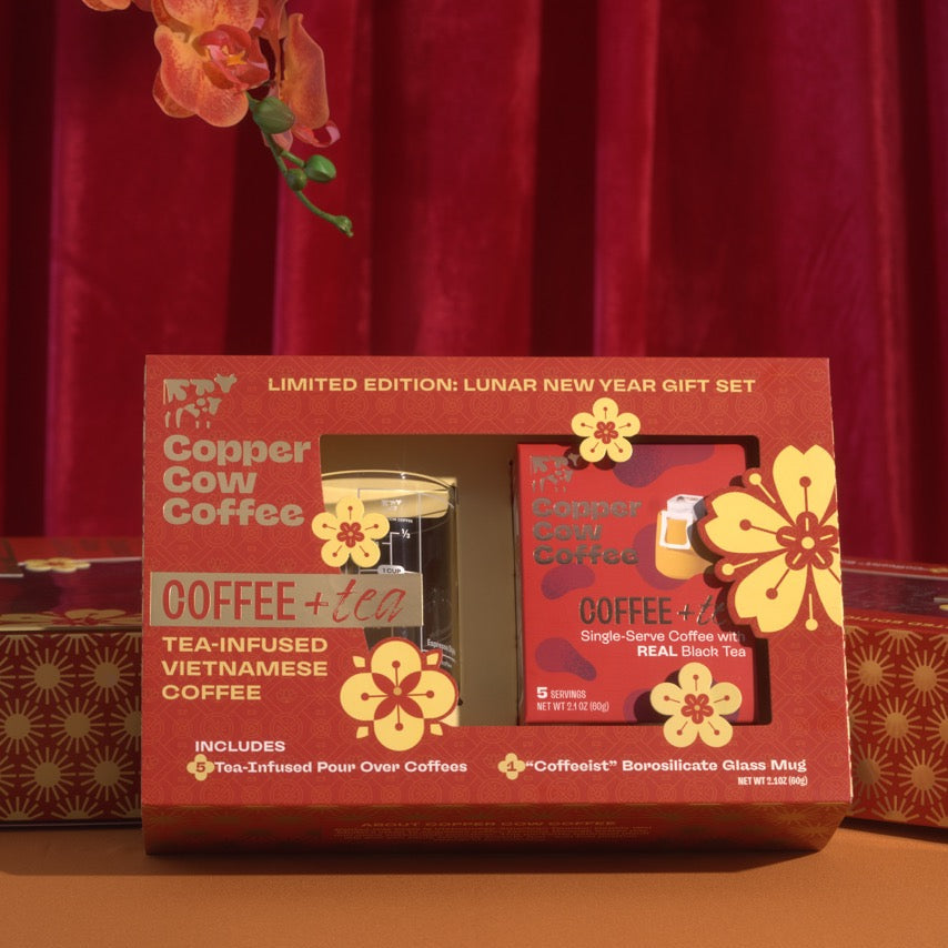 Coffee + Tea Lunar New Year Pour Over Coffee Gift Set (1 Mug + (1