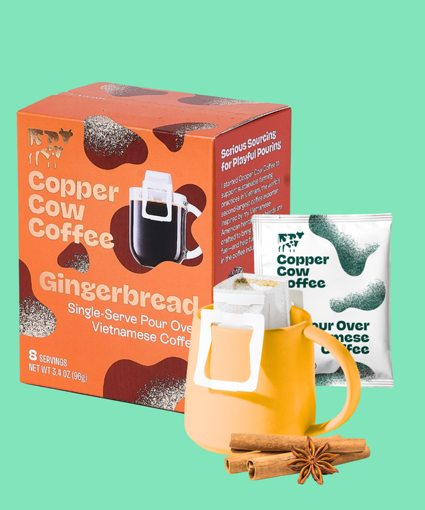 Gingerbread Pour Over Coffee - 8ct