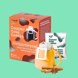 Gingerbread Pour Over Coffee - 8ct