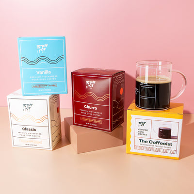 Pour Over Coffee Variety Bundle + Mug