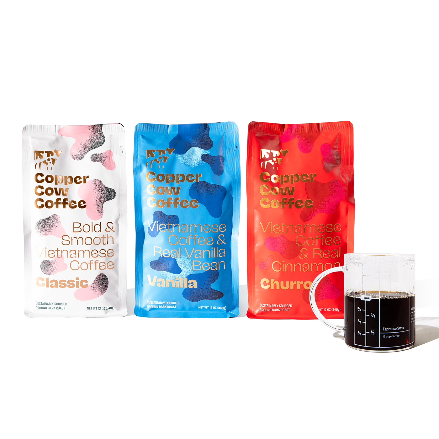 Ground Coffee Variety Bundle + Mug