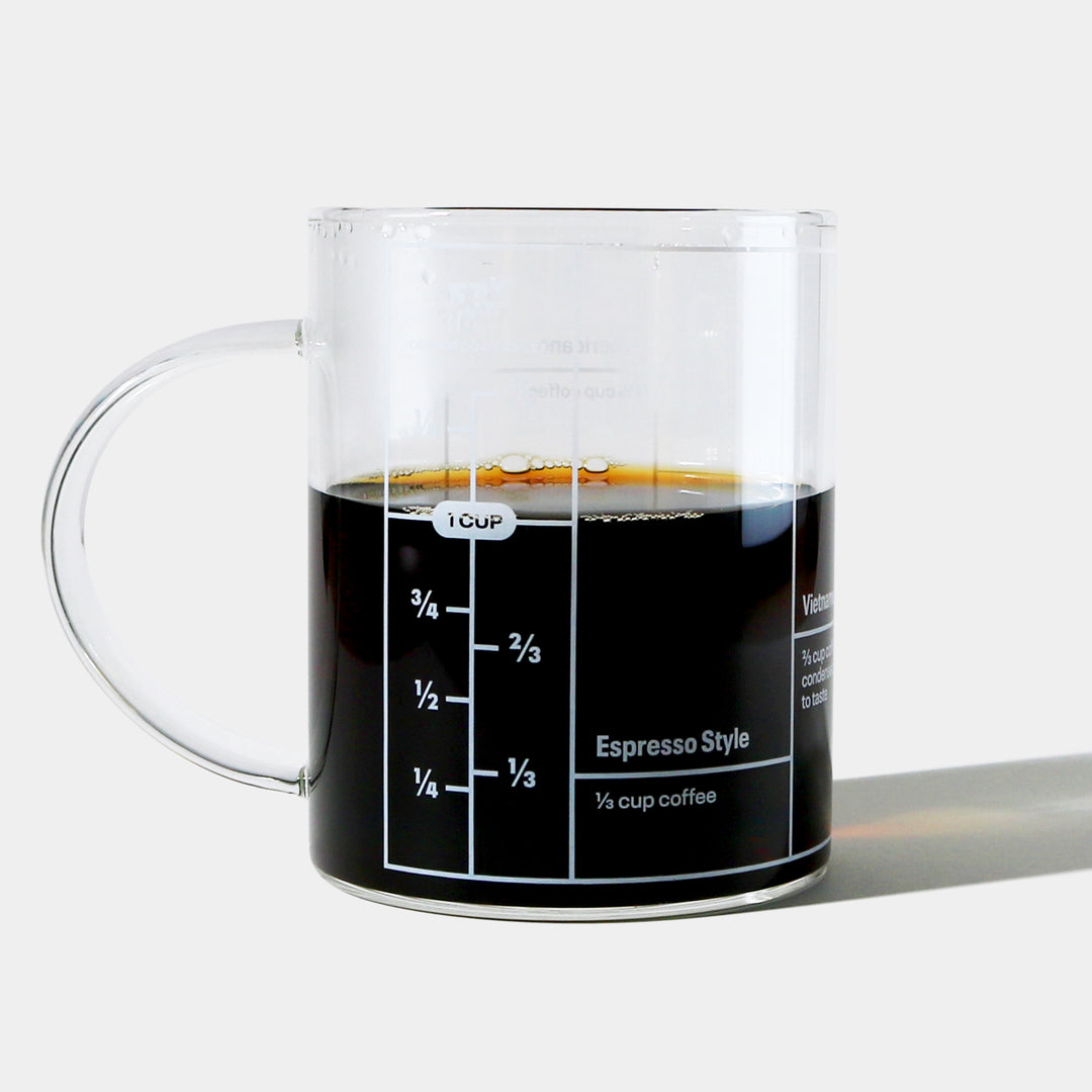 The Coffeeist Glass Mug – Copper Cow Coffee