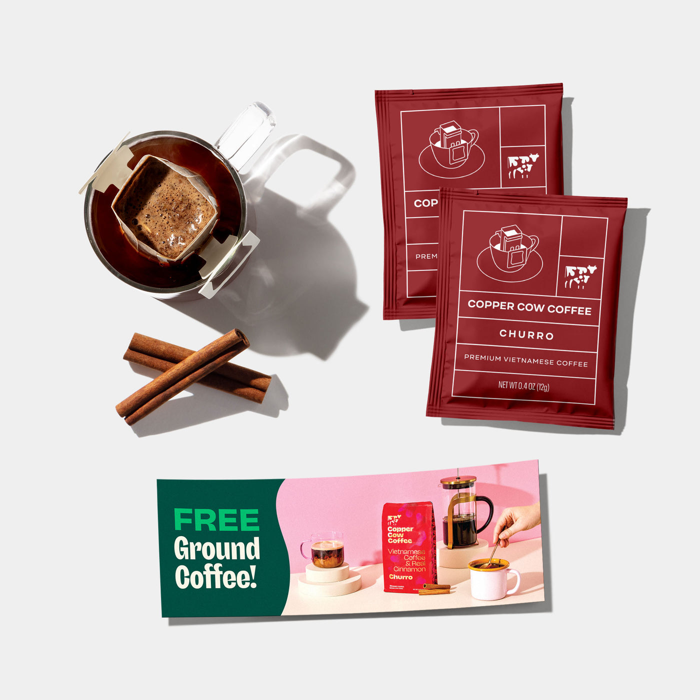 Churro Ground Coffee Sampler + Coupon