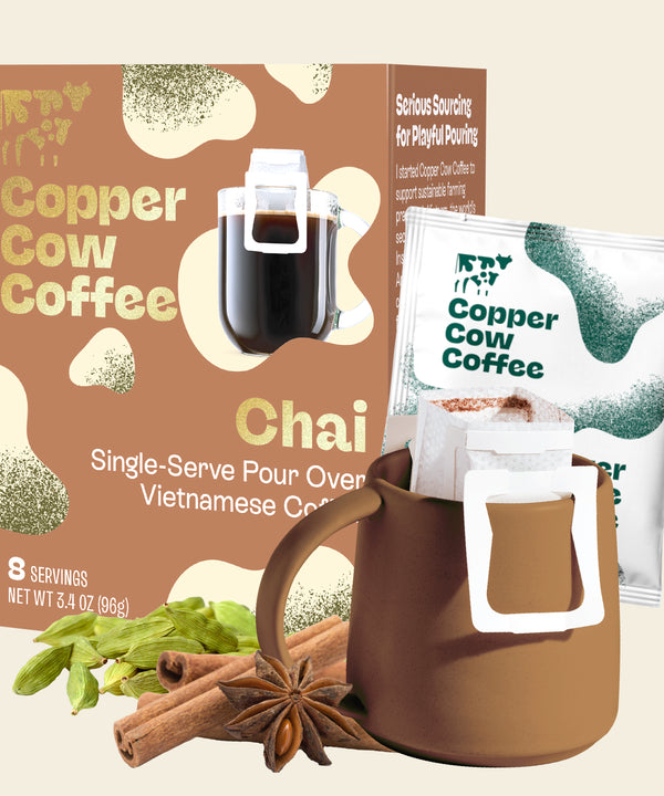 Chai Spiced Pour Over Coffee - 8ct