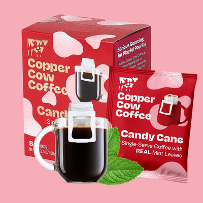 Candy Cane Pour Over Coffee