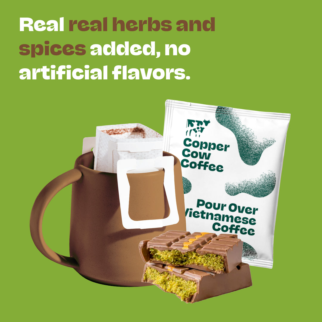 Dubai Chocolate (8ct Dubai Dessert + 8ct Mocha Creamer) – Copper