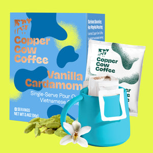 Vanilla Cardamom Pour Over Coffee - 8ct