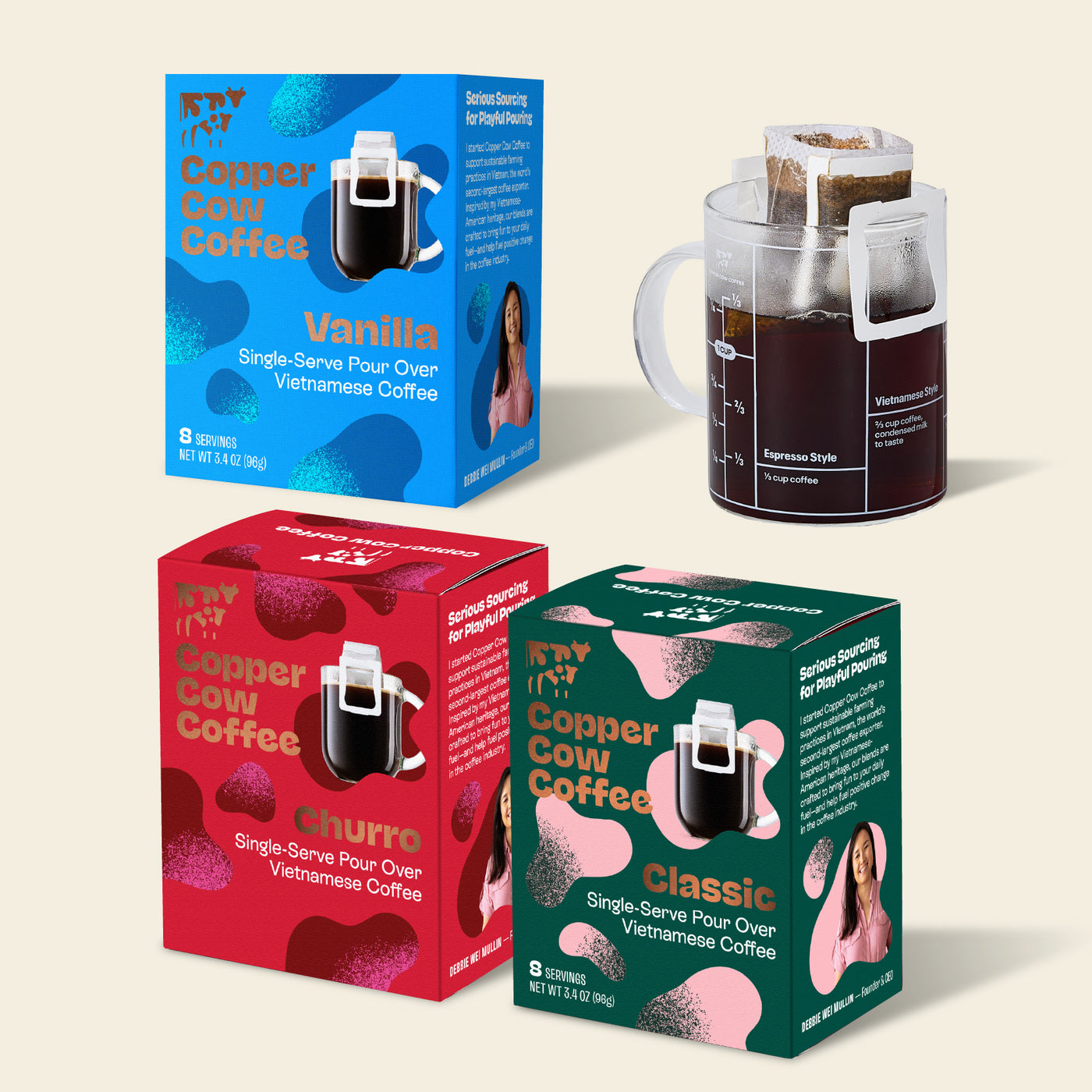 Pour Over Coffee Variety Bundle + Mug