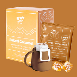 Salted Caramel Pour Over Coffee
