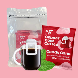 Candy Cane Pour Over Coffee Bag