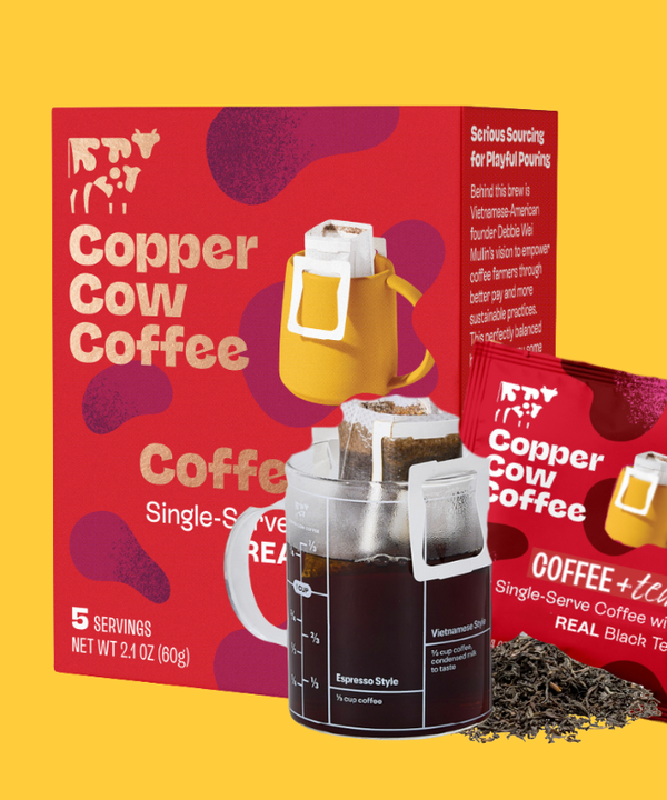 Coffee + Tea Pour Over Coffee - 5ct + FREE Mug