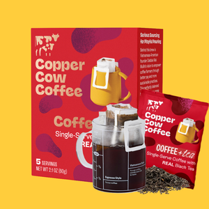 Coffee + Tea Pour Over Coffee - 5ct + FREE Mug
