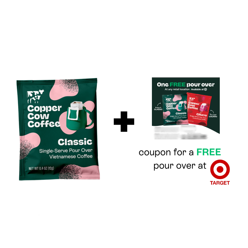 $2 Pour Over Sampler + FREE Pour Over Coupon