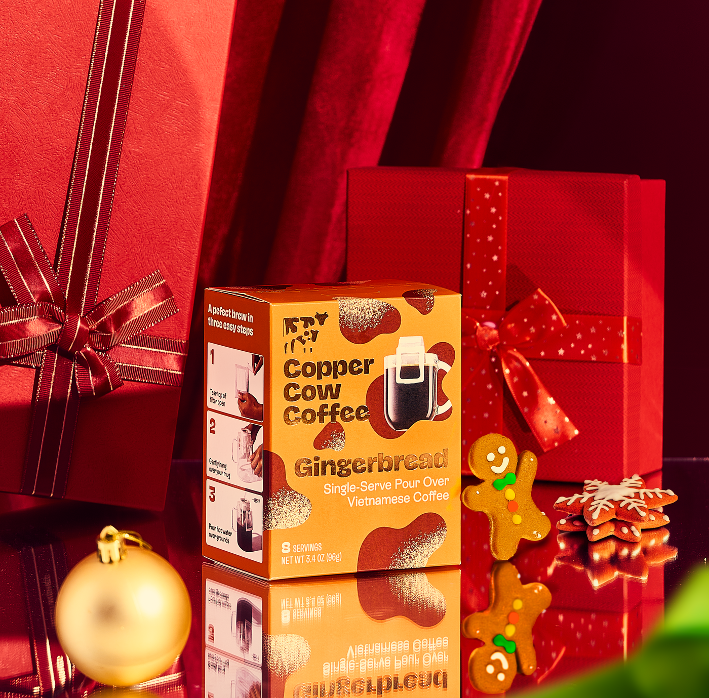 Gingerbread pour over coffee 8 pack