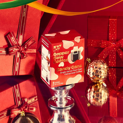 Candy Cane Pour Over Coffee