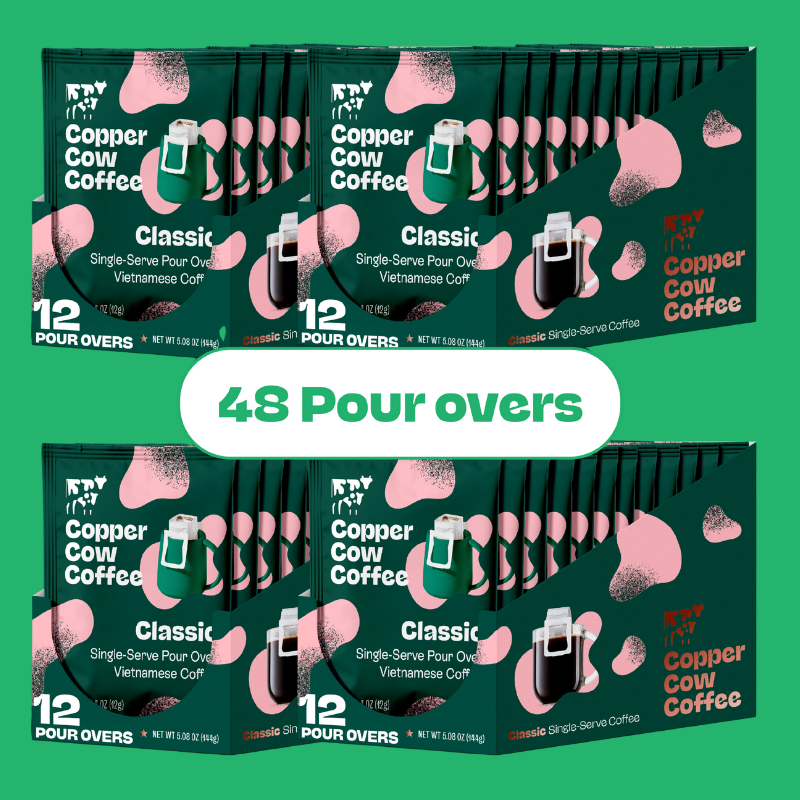 Classic Black Pour Over Coffee - 48ct